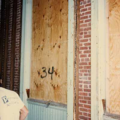 A window labeled number 34.