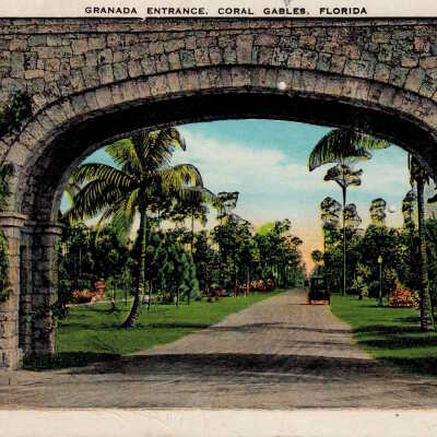 Granada Entrance, Coral Gables, Florida