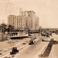 Hurricane damage in Miami