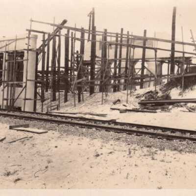 Bridge construction and railroad tracks: Copyright: © Key West Art & Historical Society; Origformat: Print-Photographic