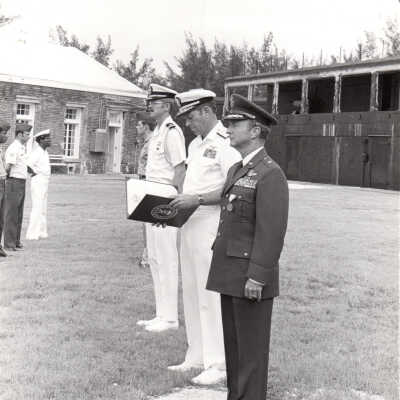 Unknown military men