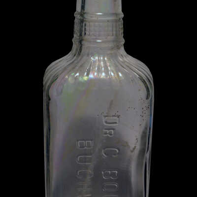 Dr. C. Bouvier's Buchu Gin Bottle