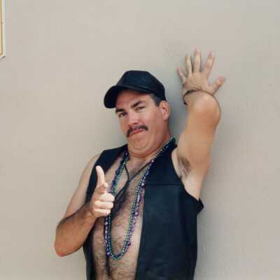 Unknown man dressed up.