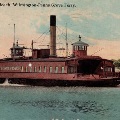 Steamer LONG BEACH, Wilmington-Penns Grove Ferry