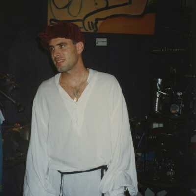 Unknown man dressed up.