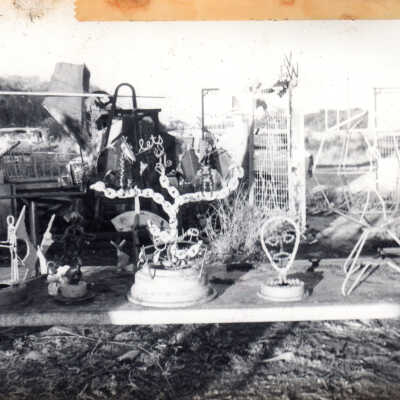 Stanley Papio metal sculpture