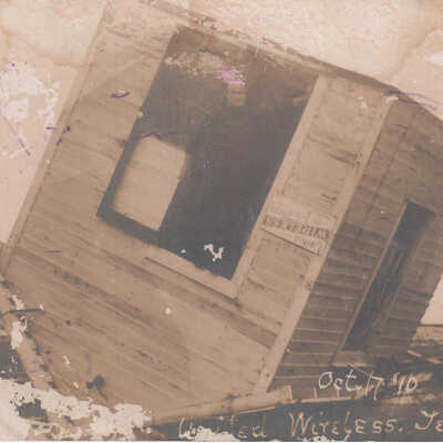 Damaged Wireless Telegraph Building