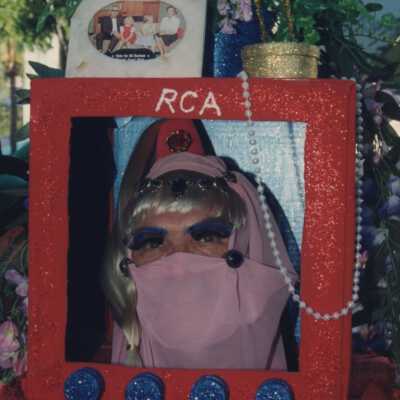 Unknown person dressed up.