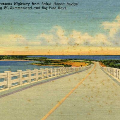 Overseas Highway from Bahia Honda Bridge