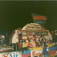 A float in the parade.