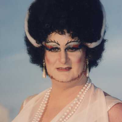 Unknown man dressed up.