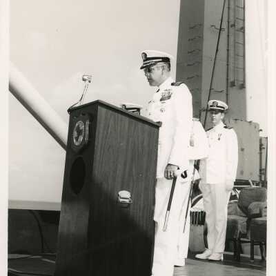 U.S. Navy change in command