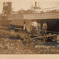 Wreckage on Taylor’s Dock