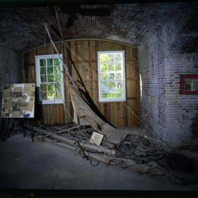 Fort East Martello Museum Cuban Raft Display