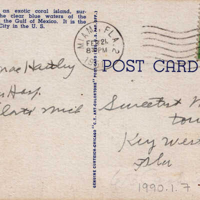 Old Light House at Key West, Fla.