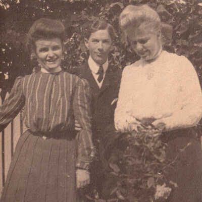 Unknown man and women