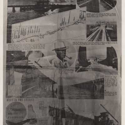 Photos from the construction of the Overseas Highway