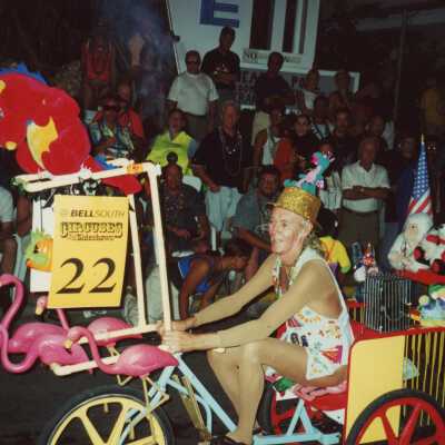 Float number 22 in the parade.