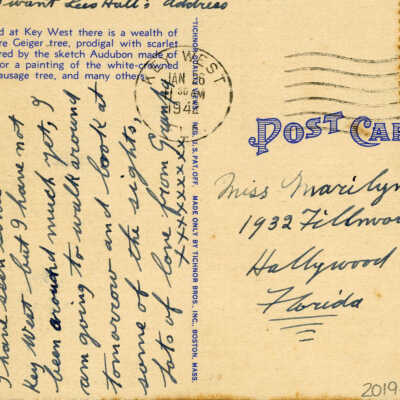 Navy Yard Entrance, Key West, Florida: © Key West Art & Historical Society