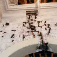 An interior wall.