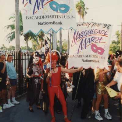 Masquerade March during Fantasy Fest