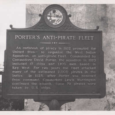 Memorial - Porter's Anti-Pirate Fleet