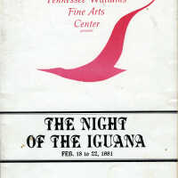 Playbill for Night of the Iguana