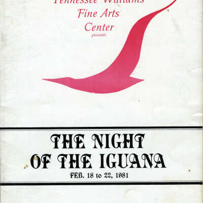 Playbill for Night of the Iguana