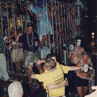 A float in the parade.