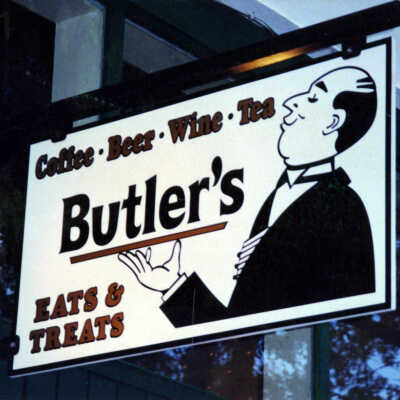 Butler's Eats & Treats Sign