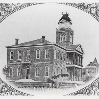 Monroe County Court House around 1905