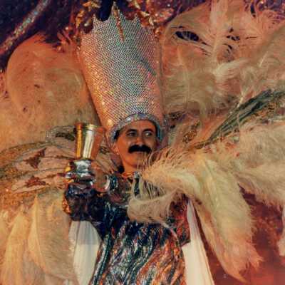 Unknown man dressed up.