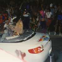 A float in the parade.