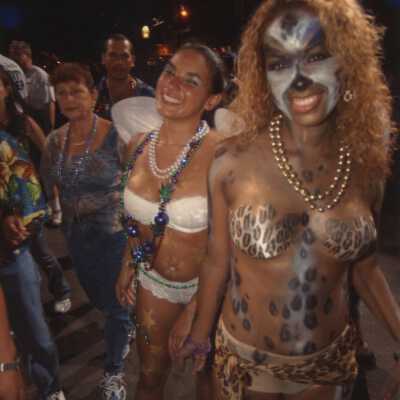 Unknown woman dressed up.