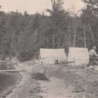          Man with tents and a canoe; Copyright: © Key West Art & Historical Society; Origformat: Print-Photographic
   
