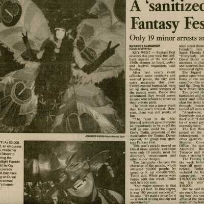 A 'Sanitized' Fantasy Fest