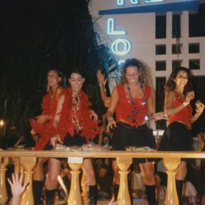 A float in the parade.