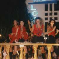 A float in the parade.