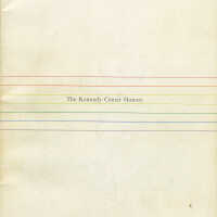 Program from Kennedy Center Honors