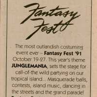          An article in the South Beach Antenna newspaper advertising Fantasy Fest.
   
