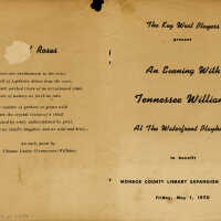 An Evening with Tennessee Williams