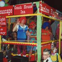 A float in the parade.