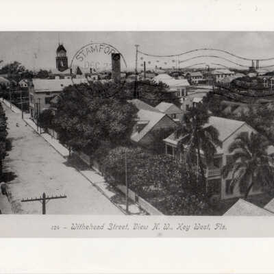 Whitehead Street, View N.W., Key West, Fla.