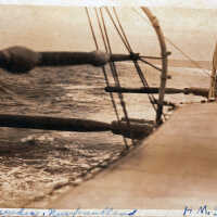 HMS CURLEW off Newfoundland