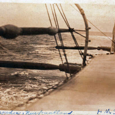 HMS CURLEW off Newfoundland
