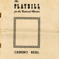 Playbill for Camino Real