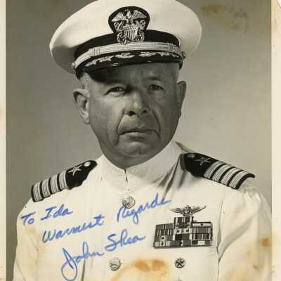 U.S. Navy photograph of John Shea