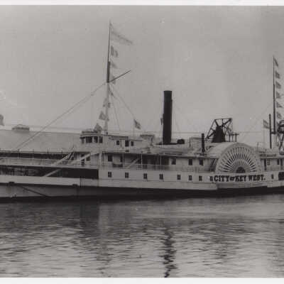 Sidewheel Steamer S.S. CITY OF KEY WEST