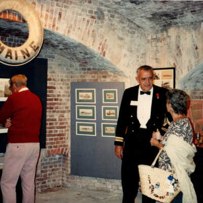 Tom Hambright at Fort East Martello Museum