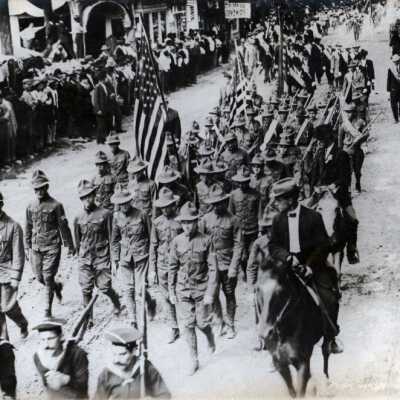 Arrival of the first train at Key West: Copyright: © Key West Art & Historical Society; Origformat: Print-Photographic